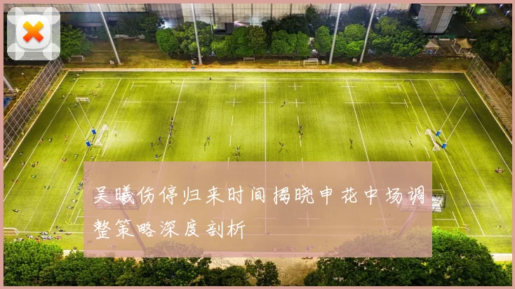 吴曦伤停归来时间揭晓申花中场调整策略深度剖析